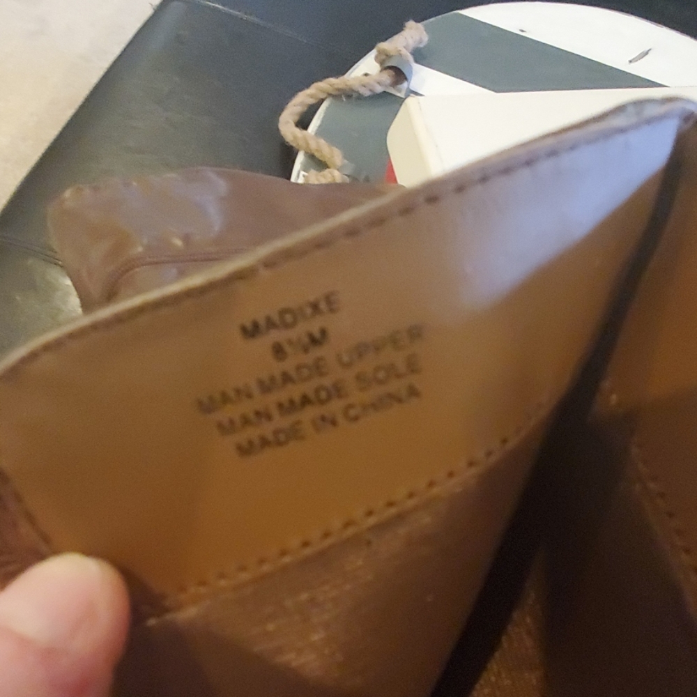 Style & Co riding boot sz 8.5.  NIB  Cognac - Picture 5 of 9